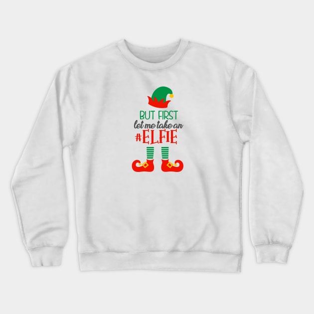 Elfie T-shirt Crewneck Sweatshirt by hippyhappy